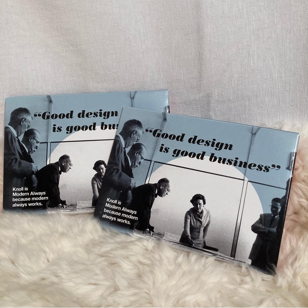 2 New Florence Knoll Postcard Sets, 10 in Each Pack